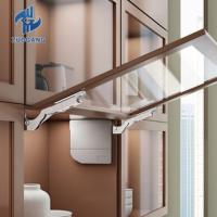 Sistem Pengangkat Lembut ZuoGang Free Stop Soft Close untuk Penyangga Kabinet Perabot Dapur