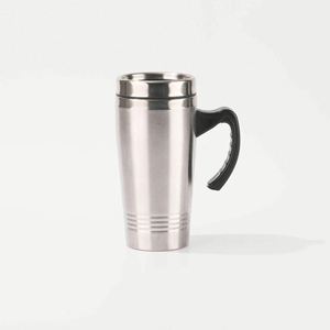 Botella Termo Moderna de Acero Inoxidable con Aislamiento al Vacío, Asa y Tapa, Ideal para Viajes - Product Image 2