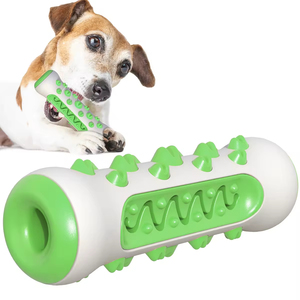 Juguete para Perros: Hueso Molar para Masticar, Cepillo de Dientes, Limpiador Dental y Dispensador de Comida - Product Image 1