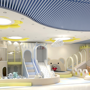 อุปกรณ์สนามเด็กเล่นในร่มธีมลูกกวาดขนาดใหญ่สั่งทำพิเศษ ได้รับการรับรองจาก ASTM สำหรับห้างสรรพสินค้าเด็ก พร้อมสระลูกบอลขนาดใหญ่ - Product Image 3