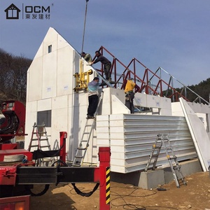 Panneaux sandwich isolants thermiques en MGO Eps/Xps/Pur/Pir, panneaux sandwich en polyuréthane <span class=keywords><strong>pour</strong></span> maison - Product Image 5