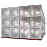 Top Quality High Productivity Steel Frame Stainless Steel 304 Stainless Steel Water Tank