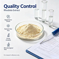 Poudre d'extrait de racine de Rhodiola multi-mesh en vrac disponible pour la production de composés alimentaires et cosmétiques – Matière première
