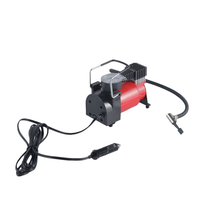 Kede HC651B 12V 24V Portable Tire Inflator Air Compressor with Pressure Monitor and Fast Inflate