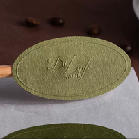Autocollants en papier d'impression en relief avec logo personnalisé autocollants d'étanchéité en trois dimensions pour l'emballage avec votre propre conception