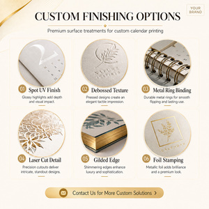Wholesale Full Color Custom Design 2026 2027 New Yearly Monthly Wall <b>Calendar</b> Braille Wall <b>Calendar</b> Printing Logo Style <b>Calendar</b> - Product Image 3