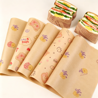 Wiederverwendbares Silikon-Backpapier, Vorgeschnittenes Backpapier, Fettabweisendes Weißes Bedrucktes Backpapier, Farbbox Ningbo OEM Virgin