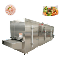 Máquina de Congelación Rápida IQF de Alta Eficiencia para Frutas, Verduras y Mariscos |   Congelador de Lecho Fluidizado