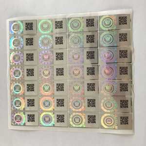 Autocollants holographiques personnalisés anti-falsification avec certificat d'authenticité 3D - Product Image 3