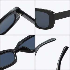 Gafas de Sol Cuadradas de Color Jelly con Lentes Degradados Retro de Moda 2022, Gafas de Sol Rosas con Protección UV400 para Mujer - Product Image 6