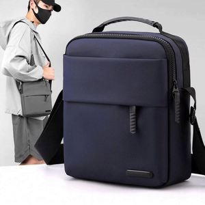 Bolso Bandolera de PU con Logotipo Personalizado, Bolso de Mensajero Casual de Alta Calidad para Negocios, Bolso de Pecho para Hombre - Product Image 6