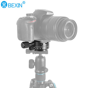 Bexin Camera <b>Tripod</b> Head Aluminum Alloy Professional Digital Camera Mount Portable 3 Section Knob Lock - Product Image 1