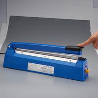 Machine manuelle d'emballage de film plastique pour sac feuille d'aluminium papier thermoscelleuse à impulsion 300mm