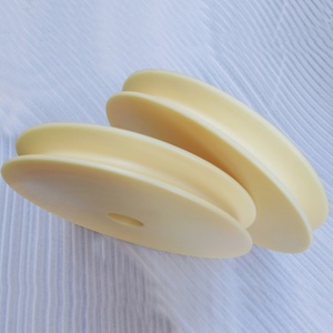 Poulie en ABS moulée par injection à rainure en V/U pour guide de fil - Product Image 3