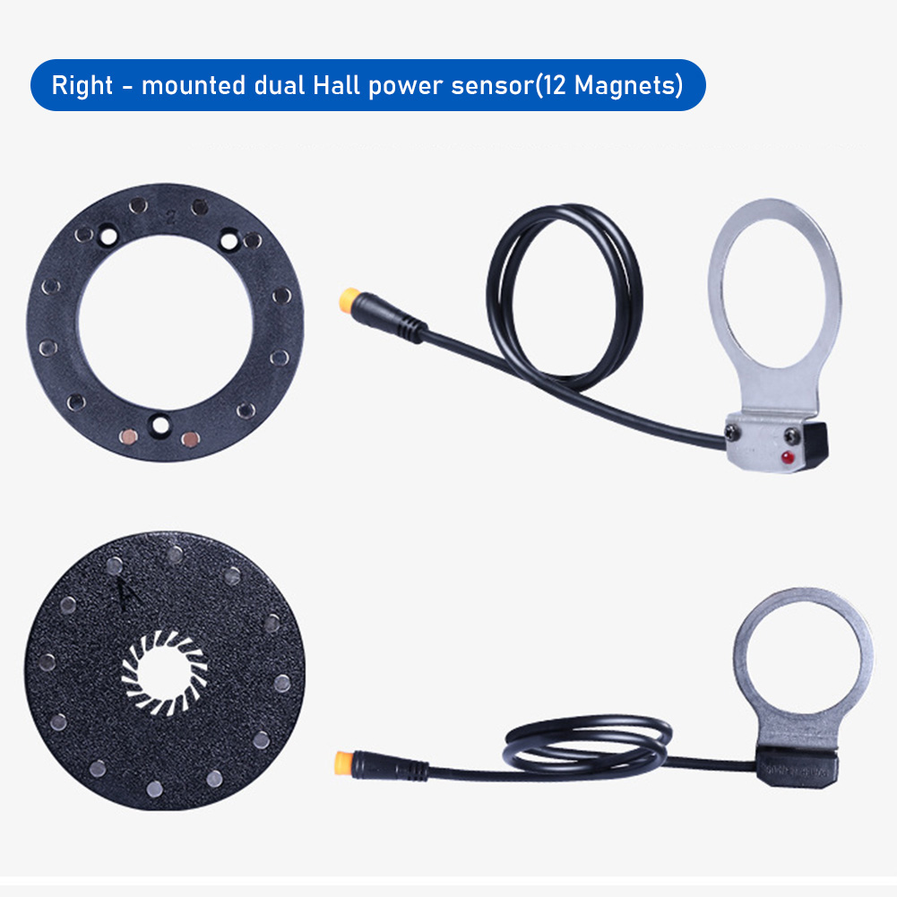 Single Double Hall Speed Sensor For E-Bike | 5/8/12 Magnet PAS System | DIY Electric Bicycle Part