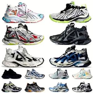 Luxury Fashion Trend Breathable Lace-<b>up</b> Soft Soled Cushioned Running Shoes Mesh Fabric Lightweight Sneakers Balenciages EVA - Product Image 1