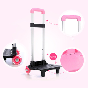 Sac à dos brodé amélioré pour enfants Trolley <span class=keywords><strong>Cartable</strong></span> Femme Étudiante Sac à dos scolaire Sacs 1-3-6e année 6-12 ans Ensemble Sac - Product Image 4