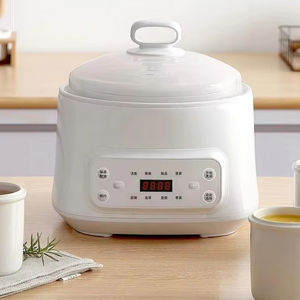 3L Smart Electric Double Boiler Bird's Nest <strong>5</strong> Ceramic Pots 1 Large 4 Small Inner Pots Automatic Multifunction Keep Warm Home Use - Product Image 1