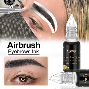 Tinte de <span class=keywords><strong>cejas</strong></span>, <span class=keywords><strong>pintura</strong></span> de aerógrafo, pigmentos de <span class=keywords><strong>cejas</strong></span>, tinta híbrida, tinta de tatuaje de <span class=keywords><strong>cejas</strong></span> <span class=keywords><strong>para</strong></span> herramienta de entrenamiento de maquillaje permanente - Product Image 2