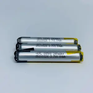Manufacturers directly supply 3A discharge 08500 3.7V 280mAh electronic cigarette lithium battery cylinder polymer