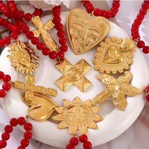 Collana di Perle e Cuori in Resina Fatta a Mano, Personalizzata, Stile Asu, per San Valentino, Vendita Calda Transfrontaliera - Product Image 2