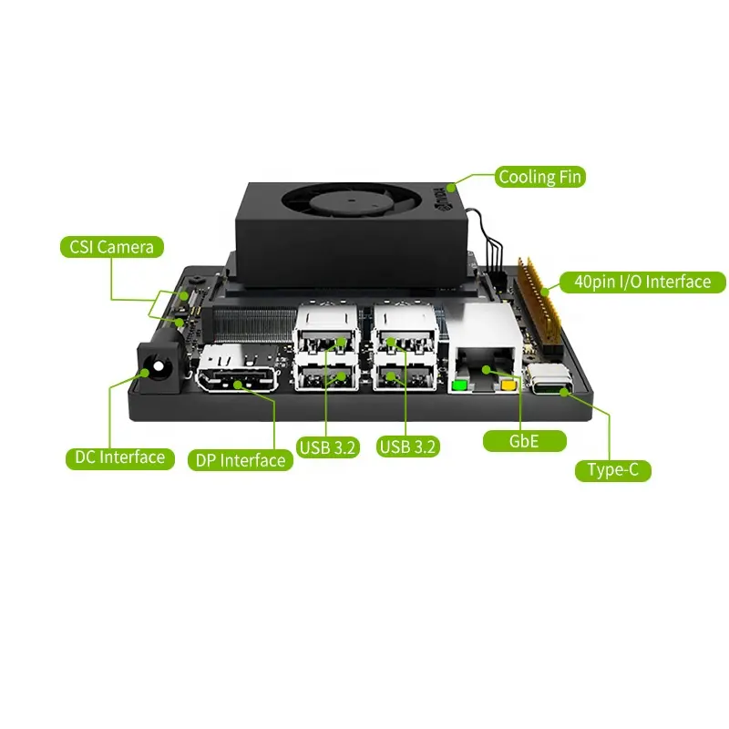 Disponibile NVIDIA Jetson Orin Nano Developer Kit 40 top 8 GB (945-13766-0000-000) per custodia Jetson Orin Nano 8 gb Box