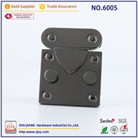 Serrure de sac à main en alliage de zinc 6005, tendance et élégante