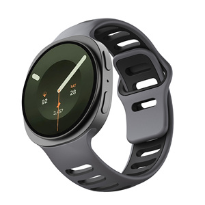 Correa de reloj de silicona transpirable hueca de dos colores al por mayor, correa de repuesto deportiva personalizada OEM para Samsung Galaxy Watch 9 - Product Image 3