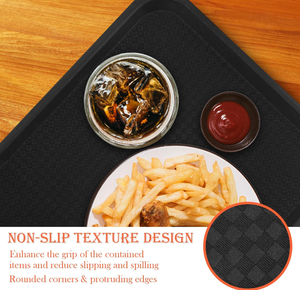 Plastic Fast Food Trays for Restaurant, Coffee Table, Kitchen, Party And Hotel - Product Image 2