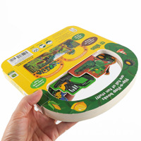 Libro Infantil Personalizado con Encuadernación Perfecta, Asa Troquelada, Tapa Dura con Relieve, Impresión Digital y Efecto 3D Estereoscópico