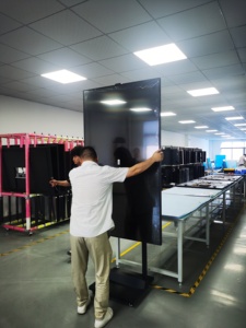 Insovision Double Sided Ultra-thin <b>Window</b> LCD Digital Signage Displays Outdoor High Brightness Touchscreen Kiosk Retail - Product Image 4