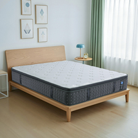 Hochwertige Komfortable Gel-Memory-Foam-Matratze Taschenfederkern Geräuscharm Wirbelsäulenunterstützend und Formgebend Orthopädische Matratze