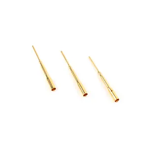 Manufacturer Gold Plated Terminal Pin Brass Contact Point Pin For Connector