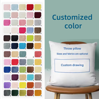 Coussin décoratif rectangulaire personnalisé avec motif imprimé, logo, 30 cm, 50 cm, coussin de canapé, textile de maison