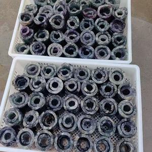 Grosir lampu silinder fluorit pelangi kerajinan kristal kualitas tinggi Natural massal penyembuhan Reiki untuk dekorasi - Product Image 6