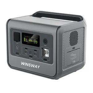 Venta al por mayor 800W Electrodomésticos Home Wave Power Solar Generator Powerstation para acampar