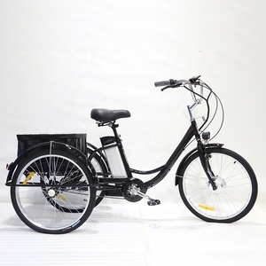 <span class=keywords><strong>Petit</strong></span> tricycle en gros pour personnes âgées et bébés <span class=keywords><strong>avec</strong></span> moteur électrique 36V <span class=keywords><strong>vélo</strong></span> cargo à corps ouvert électrique 3 roues - Product Image 5