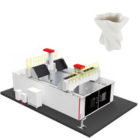 Centre d'usinage CNC à portique 5 axes série SPACE haute précision, robuste, automatique, capacité de 24 outils