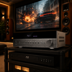ไฮเปอร์ซาวน์5.1CH แอมพลิฟายเออร์390W RMS AV-6188HD ควบคุมโฮมเธียเตอร์ - Product Image 5