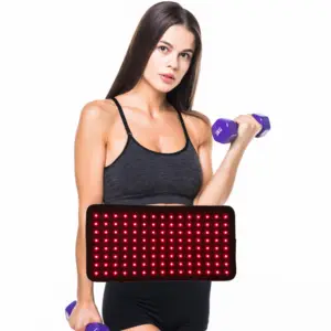 2024 new arrival 20w 40x20cm 120 LEDs T60 Infrared Led Wrap Red Light Therapy Belt 660nm 850nm for pain relief