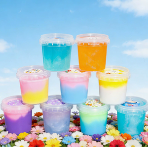 ชุดดินน้ำมันหลากสี 8 สี สำหรับเด็กอายุ 5-7 ปี ดินปั้นสำหรับเด็กผู้ชายและเด็กผู้หญิง ของเล่นศิลปะสร้างสรรค์ - Product Image 2