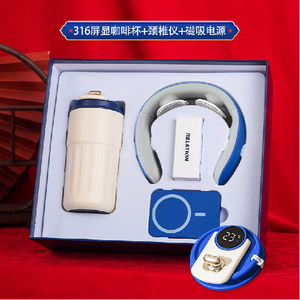 Juego de masajeador de cuello de taza de café médico de lujo para promoción empresarial <span class=keywords><strong>seguro</strong></span> negocios Día de San Valentín celebraciones de Pascua - Product Image 3