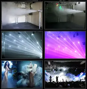 Fog Machine With Remote /Wire / DMX512 Control For Professional Smoke Machine DJ Concert Party