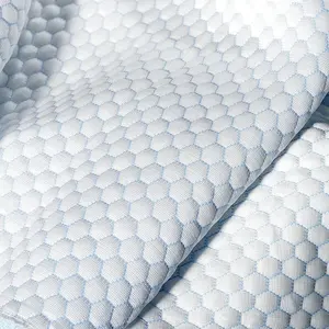 PE PVC TPU laminated waterproof fabrics 3D Jacquard cooling fabric Anti-Bacteria nylon mattress cover fabric