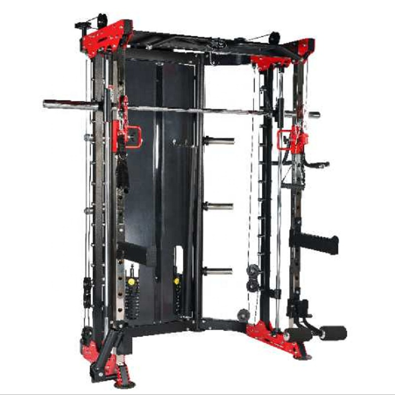 Многофункциональный коммерческий тренажерный зал многофункциональный домашний фитнес Weigted Smith машина