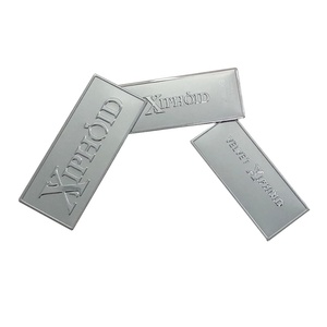 Magnifiques étiquettes personnalisées en métal estampé or autocollant en vinyle adhésif pour capsules de parfum dimensionnelles bougies artisanat cadres photo - Product Image 2