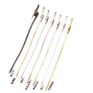 jiangc (09430) Omenatore a forma di serpente interamente in rame, lunghezza 150 mm - Product Image 3