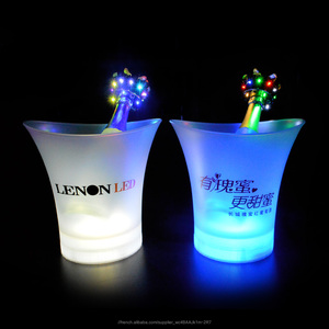 Promotion chaude pas <span class=keywords><strong>cher</strong></span> personnalisé <span class=keywords><strong>champagne</strong></span> vin lumineux LED seau à glace léger - Product Image 2