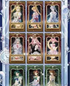 XINZE Sailor Moon Collection <span class=keywords><strong>Carte</strong></span> pour Fans Anime Tsukino Usagi Beauté Filles Périphériques <span class=keywords><strong>Jeu</strong></span> Cartes À Jouer Enfants Cadeaux - Product Image 4