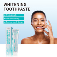 Vente chaude Naturel Organique Nicotinamide Dentifrice Opalescence Blanchissant Dentifrice avec Fluorure Menthe Haleine Fraîche Soins Buccaux